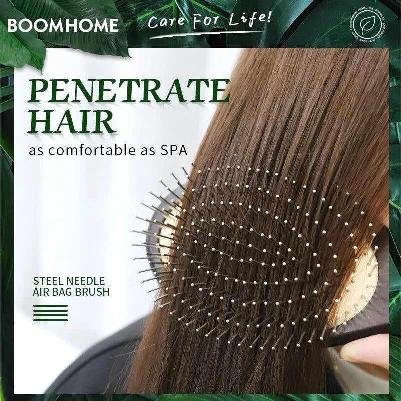 πββοΈ Black Steel Hair Brush β Scalp Massage, Airbag Detangling, Wood πββοΈ Black Steel Hair Brush β Scalp Massage, Airbag Detangling, Wood Comb with Steel Needles π
Revitalize your hair routine with the Black Steel Hair Brush. FeaturShop All I WantShop All I WantBlack Steel Hair Brush