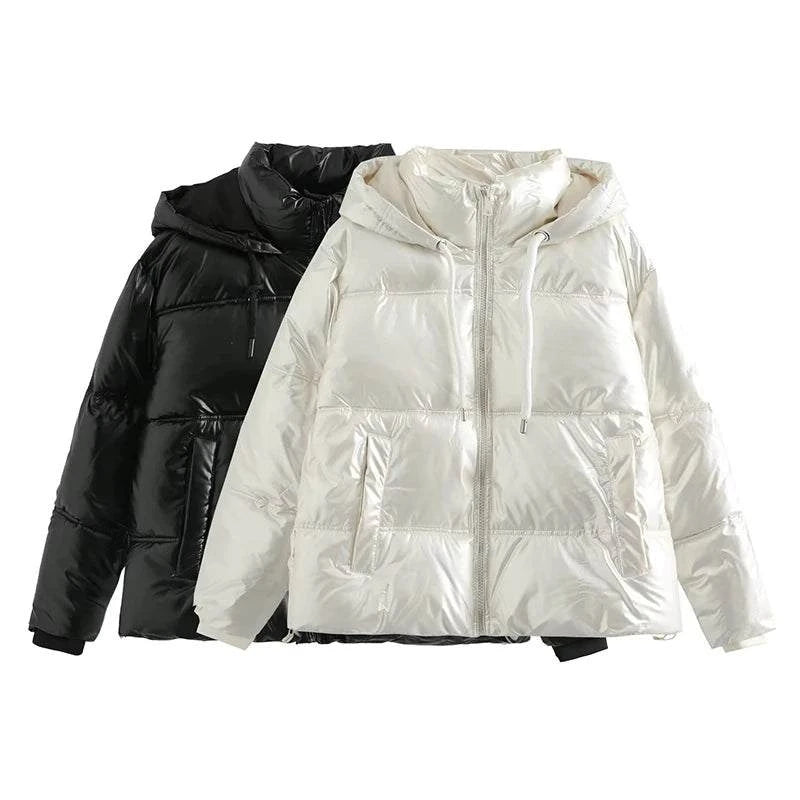 Elegant Hooded Winter JacketStay warm in style with this elegant down vest. Its cozy design combines warmth with a touch of sophistication for a chic look. 🌟🧥SHOP ALL I WANTShop All I WantElegant Hooded Winter Jacket