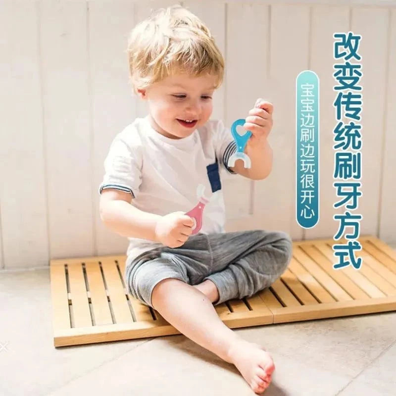 360 Degree U-shaped Child ToothbrushIntroducing the Ultimate Baby Toothbrush for Happy Smiles!
Are you looking for the perfect toothbrush that will make brushing a breeze for your little ones? Look no SHOP ALL I WANTShop All I Want-shaped Child Toothbrush