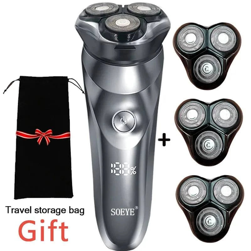 Men's Smart Electric Shaver – Waterproof Beard Trimmer for Wet & Dry UUpgrade your grooming routine with this Men's Smart Electric Shaver, designed for both wet and dry shaving. Featuring an IPX7 waterproof rating, it’s perfect for useShop All I WantShop All I WantMen's Smart