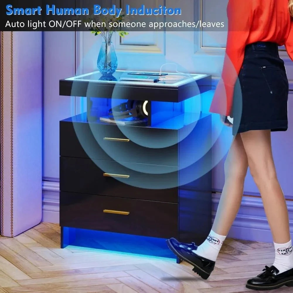 2 Set Nightstands with Wireless ChargingElevate your bedroom with the 2 Set Nightstands with Wireless Charging, a modern solution combining functionality and style. Designed with a sleek Modern Morocco appShop All I WantShop All I Want2 Set Nightstands
