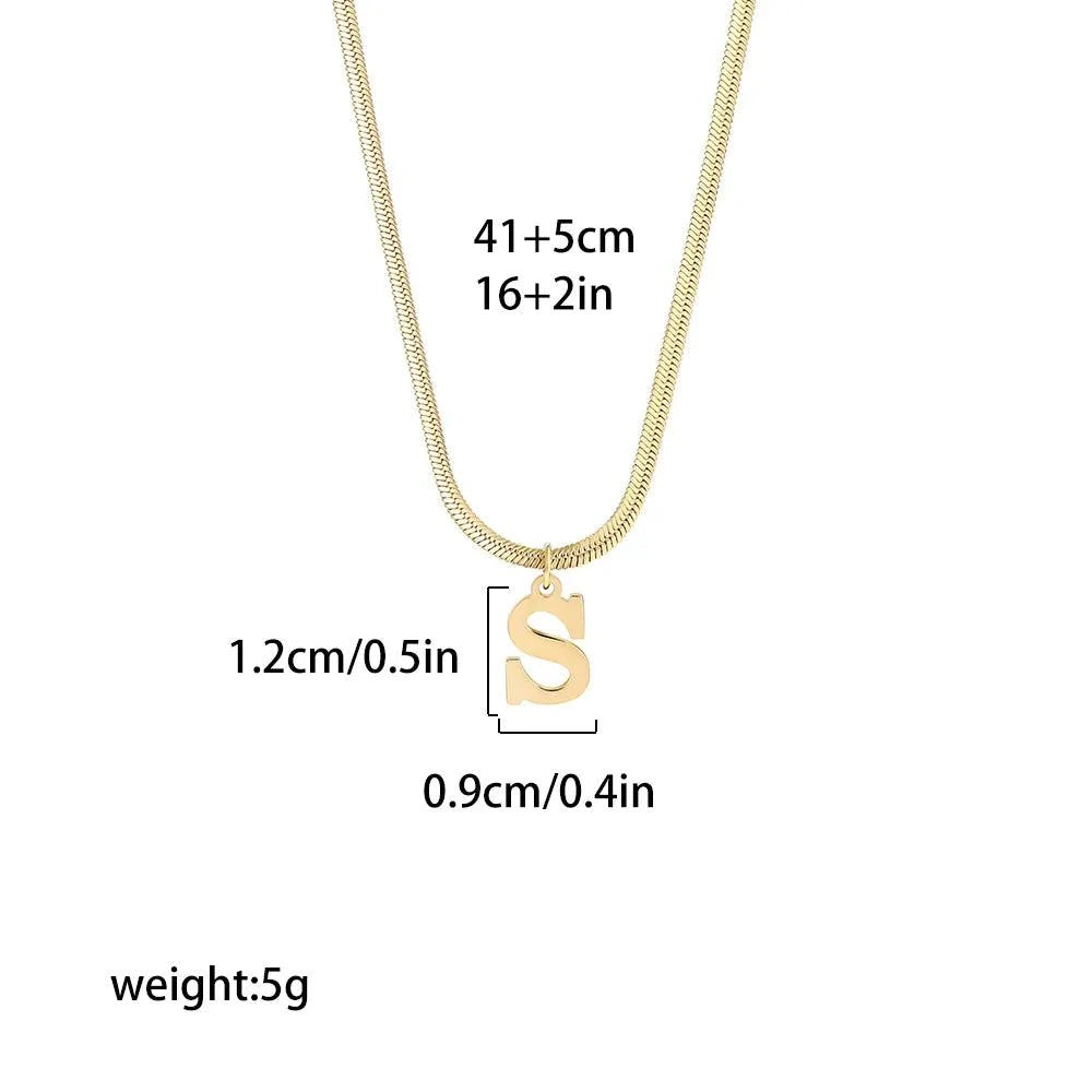 Gold Alphabet NecklaceElevate Your Style with Our Gold Alphabet Necklace!
 
Introducing our Gold Alphabet Necklace, a stunning and personalized accessory designed to add a touch of eleganSHOP ALL I WANTShop All I WantGold Alphabet Necklace