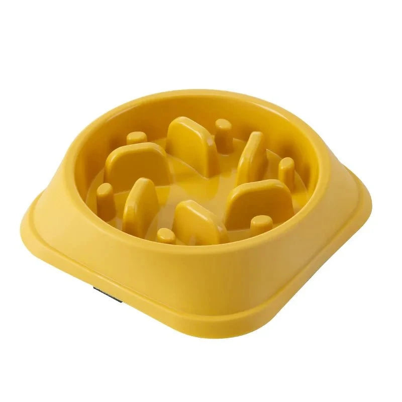 Slow Feed Pet Bowl: Healthy 🐾🥣⏳🐾 Slow Down Feeding for Healthier Dogs: The basic dog bowl features a unique maze design that separates food, slowing down the speed of pet feeding. This prevents SHOP ALL I WANTShop All I WantSlow Feed Pet Bowl