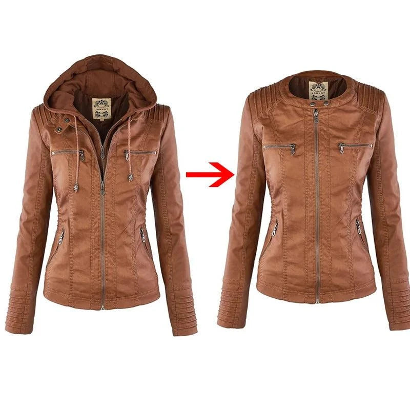 Winter Faux Leather JacketEmbrace the chill of autumn and winter with the Winter Faux Leather Jacket from Liva Girl. This stylish yet practical outerwear piece combines classic design with moSHOP ALL I WANTShop All I WantWinter Faux Leather Jacket