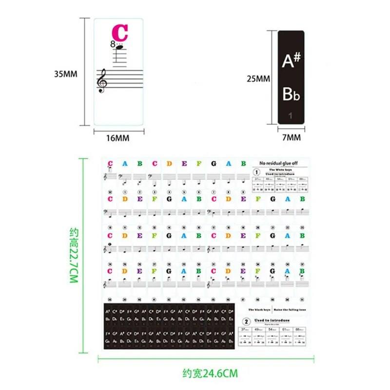 Piano Keyboard Stickers 🎹🎵🌈SHOP ALL I WANTShop All I WantPiano Keyboard Stickers