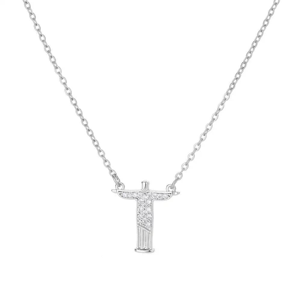 Gold-Plated Zircon Cross Necklace ๐โ๏ธSHOP ALL I WANTShop All I WantGold-Plated Zircon Cross Necklace