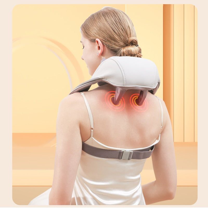 Neck and Back Massager with Soothing HeatIntroducing the ZenRelax Shiatsu Neck and Back Massager – Your Personal Deep Tissue Oasis
Key Features
🌟 6 Powerful Deep-Shiatsu Kneading Massage Nodes: Our neck anSHOP ALL I WANTShop All I WantBack Massager