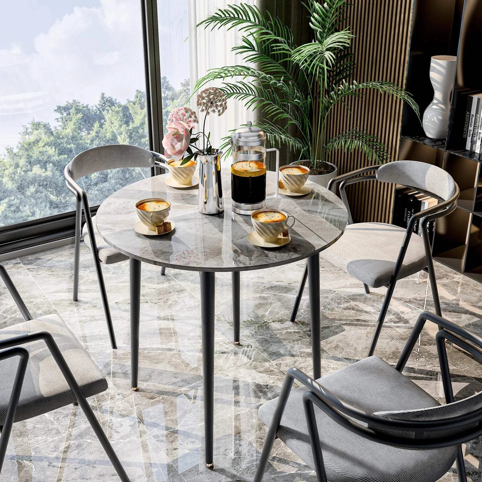 32" Stone Dining Table Set | Modern Elegant Dining Furniture 🍽️Transform your dining space with the elegant 32" Stone Dining Table Set. This modern, minimalist furniture piece offers a sleek marble finish, perfect for a range ofShop All I WantShop All I Want32" Stone Dining Table Set