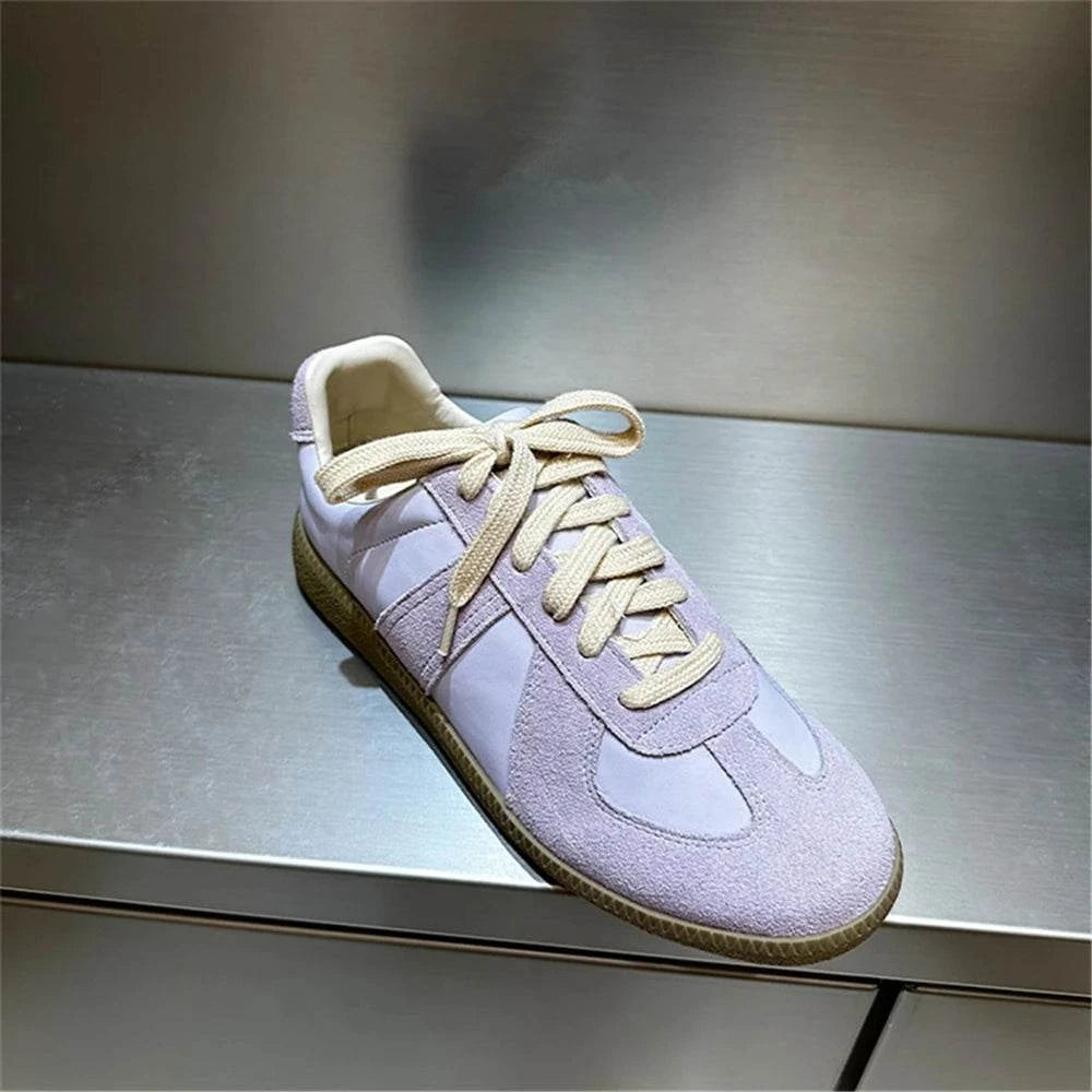 Genuine Leather SneakersStep in style with our Genuine Leather Sneakers! π Durable, sleek, and ultra-comfortable. Perfect for NYC adventures or Miami strolls. πSHOP ALL I WANTShop All I WantGenuine Leather Sneakers