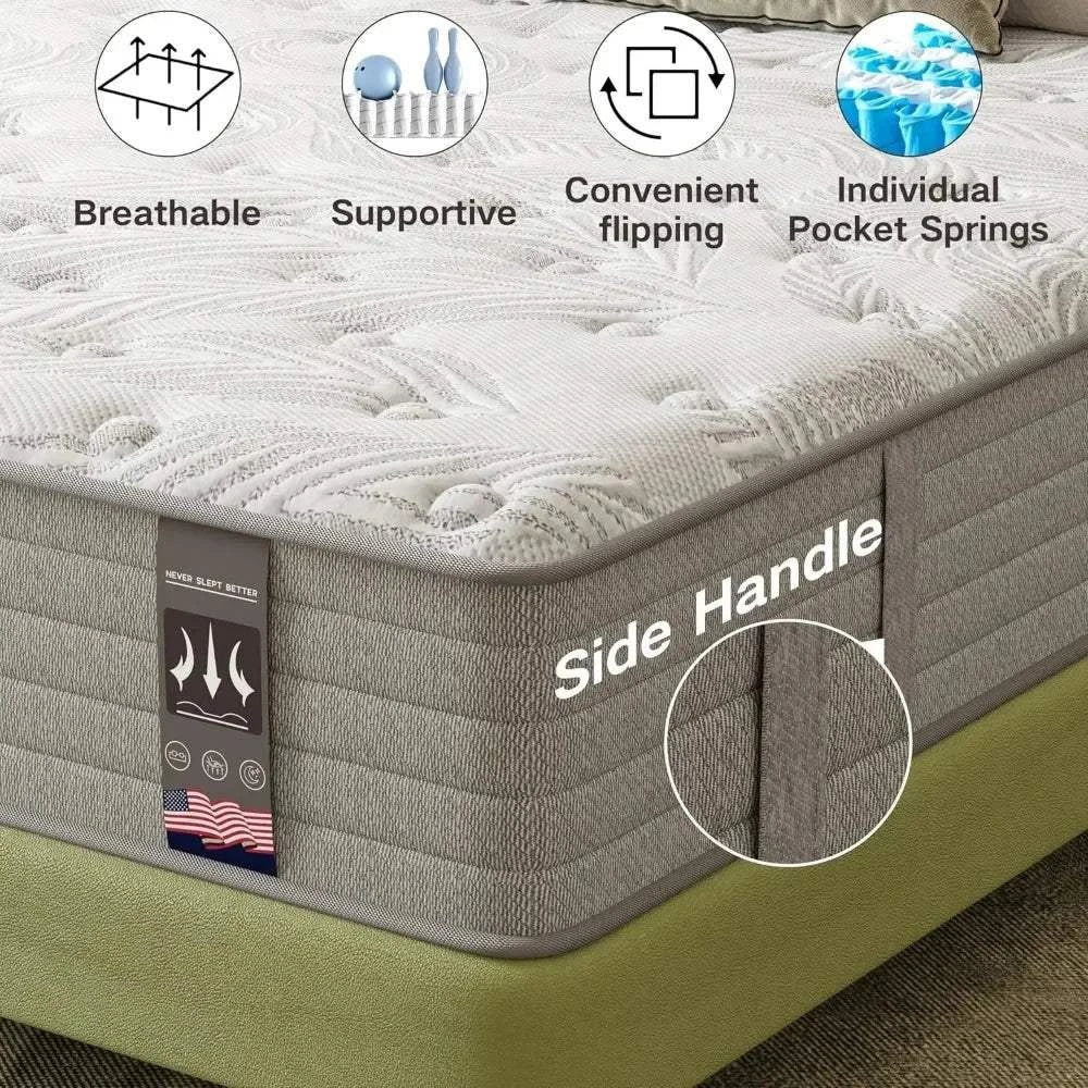 2-Inch Gel Memory Foam Hybrid Full Mattress 🛏️Transform your relaxation space with the 2-Inch Gel Memory Foam Hybrid Full Mattress 🛏️, the perfect blend of comfort and support. Crafted for modern home design idShop All I WantShop All I Want2-Inch Gel Memory Foam Hybrid Full Mattress 🛏️