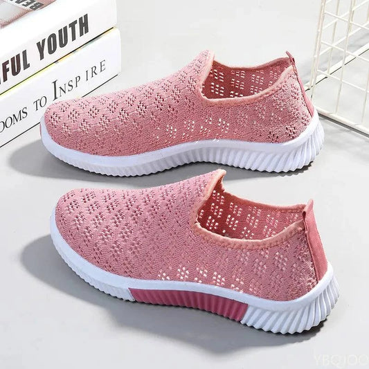 Trendy Mesh Sports Sneakers -Venice breathable flats 🏖️Discover ultimate comfort with YBQJOO Women's Summer Slip-On Mesh Sneakers. Designed for a breathable and lightweight feel, these sneakers feature an air mesh upper SHOP ALL I WANTShop All I WantTrendy Mesh Sports Sneakers -Venice breathable flats 🏖️