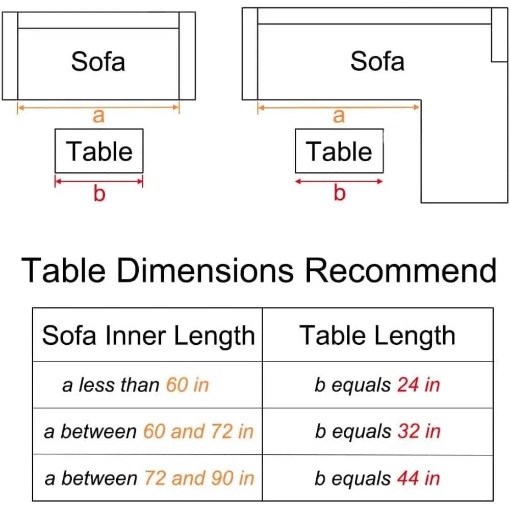 Coffee Table, 44" L x 16" W x 16'' H x 3/4''This sleek Coffee Table combines modern style with practicality. Measuring 44" L x 16" W x 16" H, it offers ample surface space for your living room essentials, whilShop All I WantShop All I WantCoffee Table, 44"