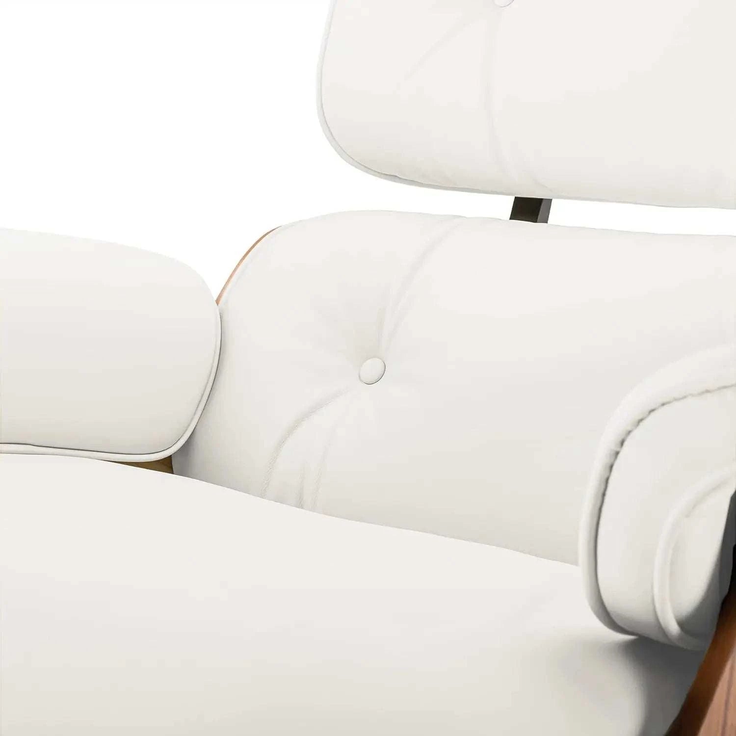 Black Leather Chaise Lounge Chair & Ottoman - Mid Century Modern DesigSPECIFICATIONSBrand Name: MKDKInstallation Method: self-containedOrigin: US(Origin)Hign-concerned Chemical: NoneType: Living Room FurnitureSpecific Use: Chaise LoungShop All I WantShop All I WantBlack Leather