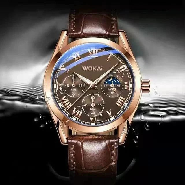 Luminous Quartz Watch: Stylish & Waterproof for Men! ⌚✨Discover the perfect blend of style and functionality with the high-quality men's fashion casual luminous belt watch. This classic quartz watch features a luminous dShop All I WantShop All I WantLuminous Quartz