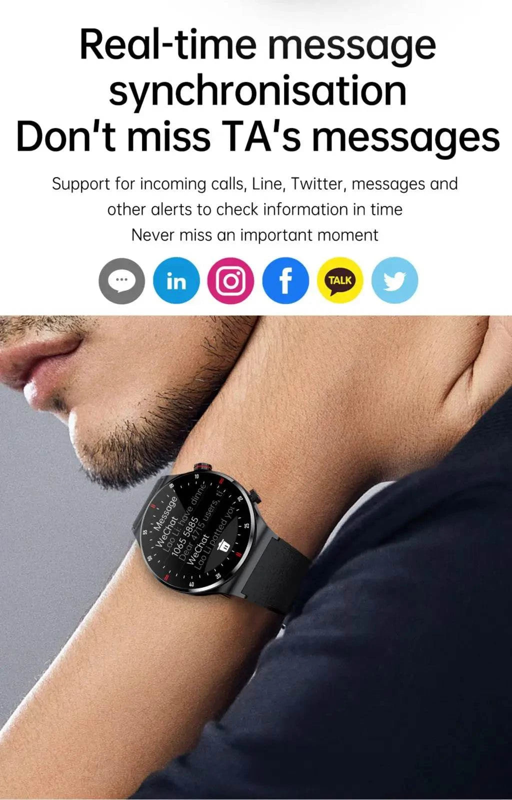 Luxury Smart Watches for Men | 2025 NFC BT Call Fitness Watch ⌚Stay connected and stylish with this 2025 luxury smart watch for men, featuring NFC and Bluetooth call capabilities. Designed for fitness enthusiasts, this waterprooShop All I WantShop All I Want2025 NFC BT Call Fitness Watch ⌚