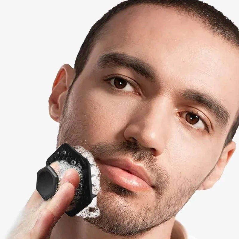 Awesome Facial Cleaning Brush | Silicone Deep Clean Scrubber for Men ?chieve a refreshed complexion with the Awesome facial cleaning brush. This silicone miniature scrubber is designed for deep cleaning, effectively removing dirt and Shop All I WantShop All I WantAwesome Facial Cleaning Brush