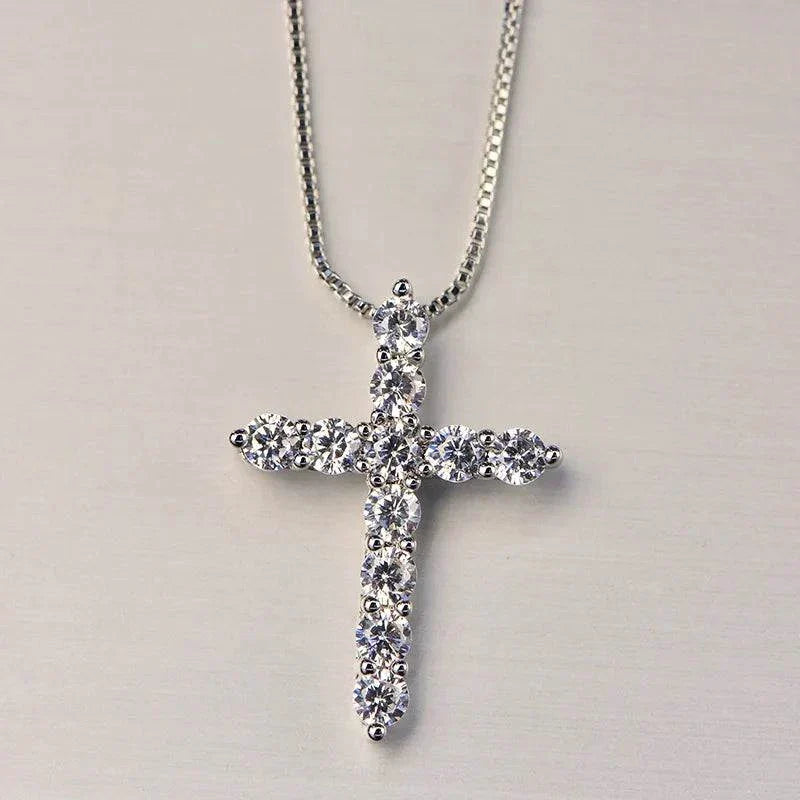 16-24" Sterling Silver Necklace – Shiny Cross Pendant Gift Shop All I Want Sterling Silver Necklace – Shiny Cross Pendant, Perfect Gift for Men &Illuminate your style with this elegant 16-24" Sterling Silver Necklace featuring a gleaming cross pendant. Ideal for both men and women, this versatile piece makes Shop All I WantShop All I Want16-24" Sterling Silver Necklace