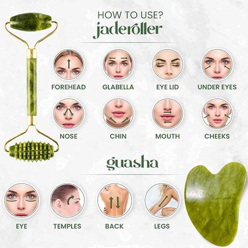 Face Roller for Facial LiftUnlock the Beauty of Radiant Skin with FUBEICHLY's Natural Jade Face Roller!
Experience the rejuvenating power of our Natural Jade Face Roller, a timeless beauty secSHOP ALL I WANTShop All I WantFace Roller