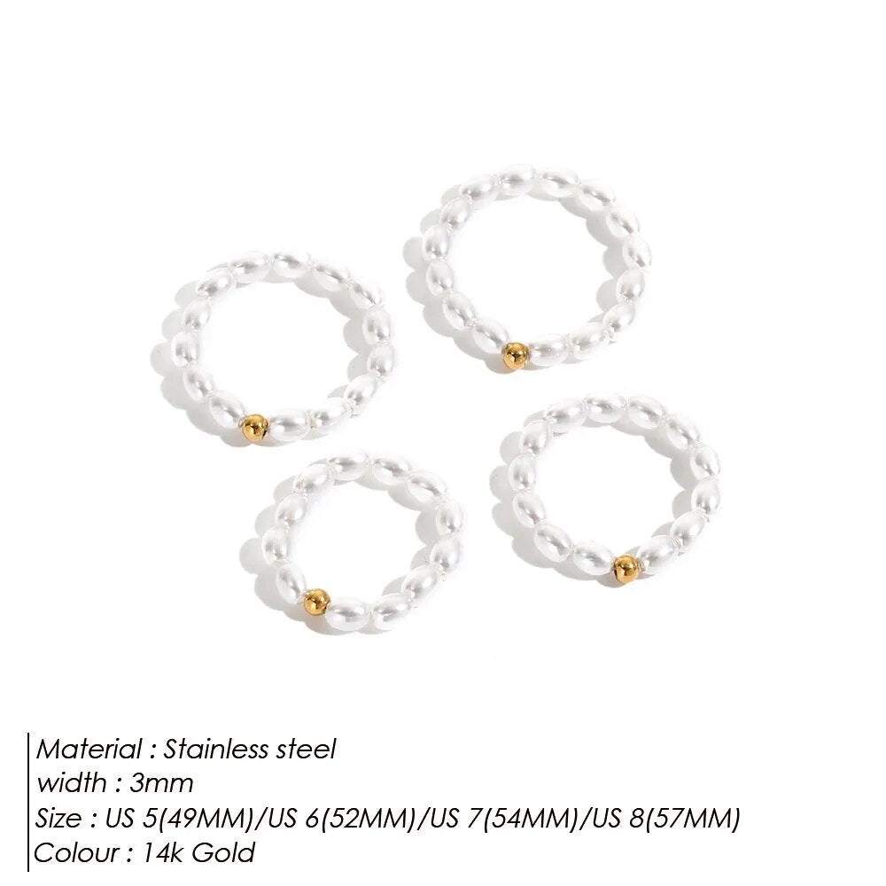 Elegant Pearl Ring 🌟Enhance your beauty with this exquisite pearl ring that exudes elegance. 💫
🌸 Timeless Sophistication: Classic and versatile design. 💖 Charming Accent: Adds a toucSHOP ALL I WANTShop All I WantElegant Pearl Ring