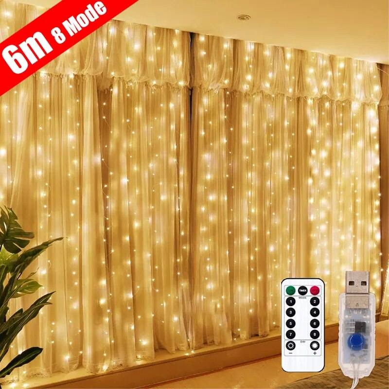 Super Relaxing Curtain String Lights 🌟🏡Transform Your Space with Mesmerizing LED Curtain Lights! ✨🌟
Introducing our LED Silver Copper Wire Curtain Lights, the perfect way to create a magical and enchantiSHOP ALL I WANTShop All I WantSuper Relaxing Curtain String Lights