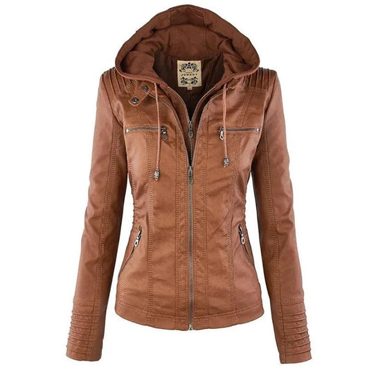 Winter Faux Leather JacketEmbrace the chill of autumn and winter with the Winter Faux Leather Jacket from Liva Girl. This stylish yet practical outerwear piece combines classic design with moSHOP ALL I WANTShop All I WantWinter Faux Leather Jacket