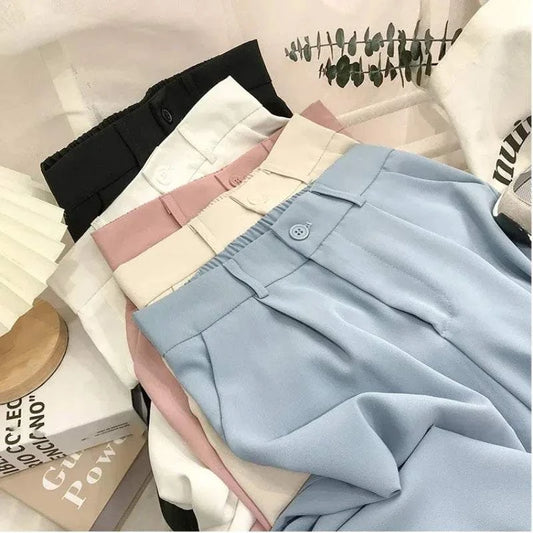 High Waist Suit Pants -Sleek & stylish 🏖️Effortless sophistication that commands attention. Our refined version of the classic suit pants in a tailored and comfortable fabric. Featuring a high waist, flatteSHOP ALL I WANTShop All I WantHigh Waist Suit Pants