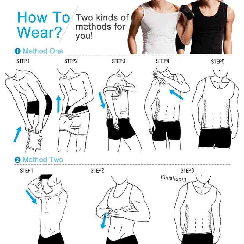 💪 Men’s Compression Shirt – Slimming Body Shaper Vest, Tummy Control Elevate your workout and everyday look with the Men’s Compression Shirt. Designed for a sleek silhouette and maximum comfort, this body shaper vest offers tummy contShop All I WantShop All I WantCompression Shirt