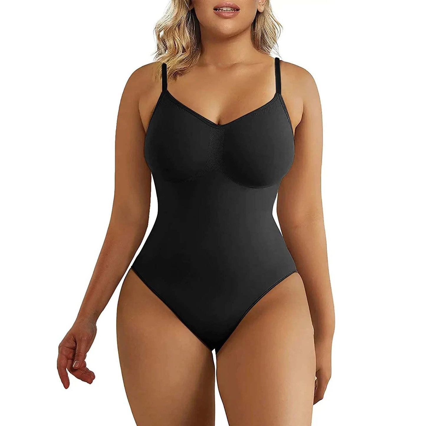 Seamless Bodysuit Shapewear: Tummy Control & Thong Design! 🔥✨Transform your silhouette with our seamless bodysuit shapewear, available in sizes XS to 3XL. This versatile bodysuit features a thong design for a smooth finish andShop All I WantShop All I WantSeamless Bodysuit