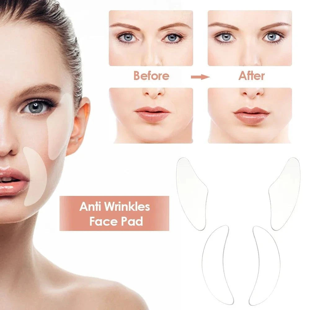 ✨ Reusable Silicone Wrinkle Removal Stickers – Face, Forehead, Neck, ESmooth and rejuvenate your skin with Reusable Silicone Wrinkle Removal Stickers. These versatile patches target wrinkles on the face, forehead, neck, and eyes for efShop All I WantShop All I WantReusable Silicone Wrinkle Removal Stickers