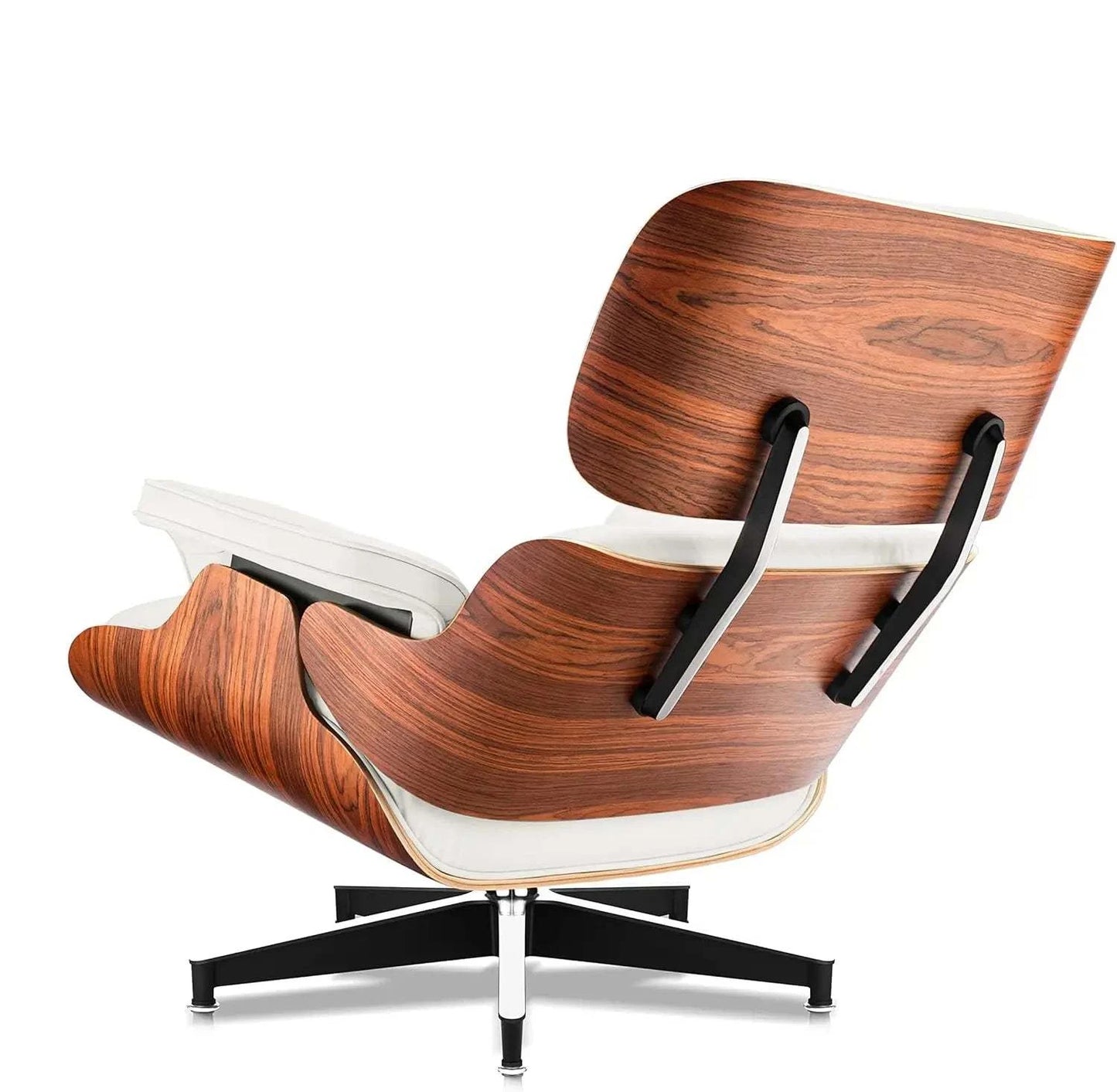 Black Leather Chaise Lounge Chair & Ottoman - Mid Century Modern DesigSPECIFICATIONSBrand Name: MKDKInstallation Method: self-containedOrigin: US(Origin)Hign-concerned Chemical: NoneType: Living Room FurnitureSpecific Use: Chaise LoungShop All I WantShop All I WantBlack Leather