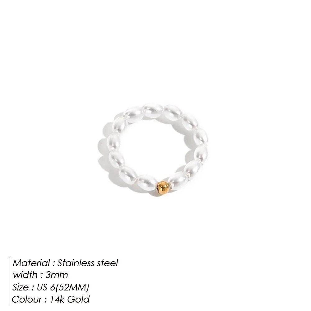 Elegant Pearl Ring 🌟Enhance your beauty with this exquisite pearl ring that exudes elegance. 💫
🌸 Timeless Sophistication: Classic and versatile design. 💖 Charming Accent: Adds a toucSHOP ALL I WANTShop All I WantElegant Pearl Ring