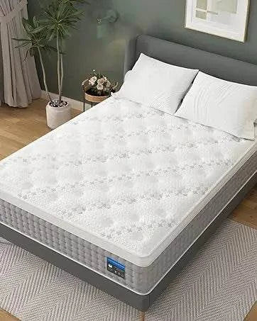 14-Inch Hybrid King Mattress 🛏️ Gel memory foam and pocket springs foIndulge in superior comfort with the 14-Inch Hybrid King Mattress 🛏️, designed with gel memory foam and pocket springs for optimal motion isolation. Whether you're Shop All I WantShop All I Want14-Inch Hybrid King Mattress 🛏️ Gel memory foam