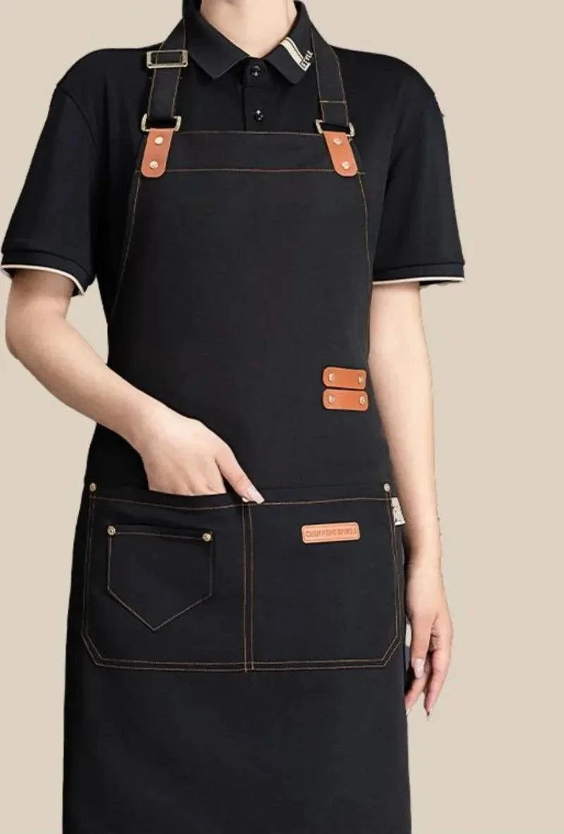 Waterproof Canvas Aprons: Stylish & Functional for Everyone! π©βπ³π¨β?pgrade your work attire with our waterproof canvas neck hanging aprons, designed for both men and women. Perfect for restaurant kitchens, baking, cleaning, barberinShop All I WantShop All I WantWaterproof Canvas