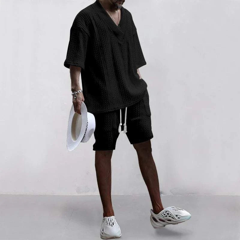 New Summer Men's Set – Loose Casual Sports Suit, High-Quality Cotton JStep into summer with confidence in the New Summer Men's Set, designed for ultimate comfort and style. This two-piece sports suit features a loose fit, allowing for Shop All I WantShop All I WantSummer Men'