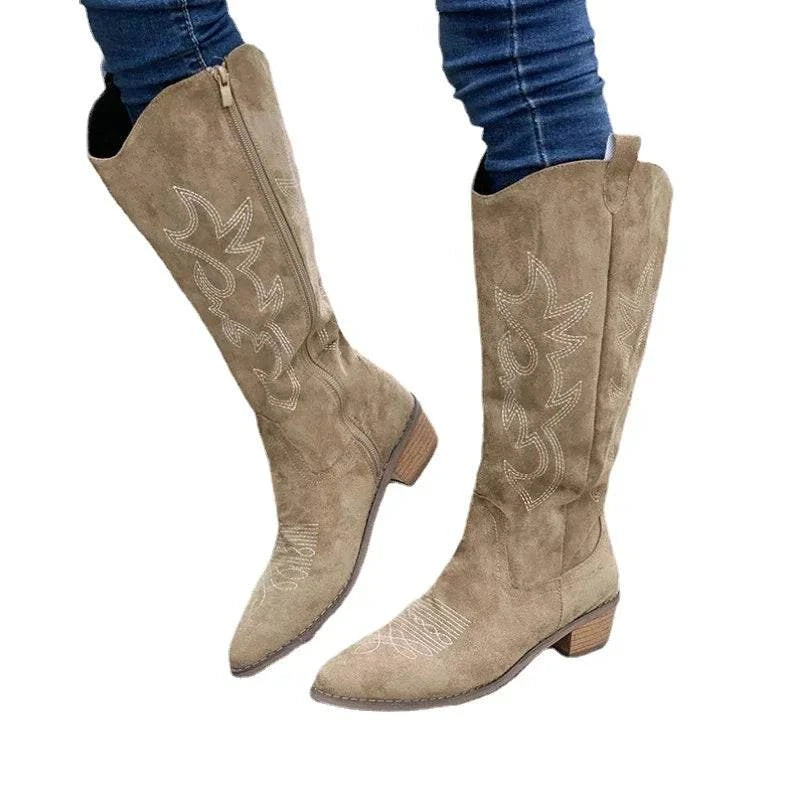 Western Charm Embroidered Cowboy BootsEmbrace timeless western style with our Western Charm Embroidered Cowboy Boots. These boots blend rugged durability with elegant embroidery, making them the perfect SHOP ALL I WANTShop All I WantWestern Charm Embroidered Cowboy Boots