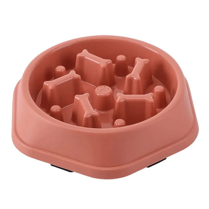 Slow Feed Pet Bowl: Healthy 🐾🥣⏳🐾 Slow Down Feeding for Healthier Dogs: The basic dog bowl features a unique maze design that separates food, slowing down the speed of pet feeding. This prevents SHOP ALL I WANTShop All I WantSlow Feed Pet Bowl