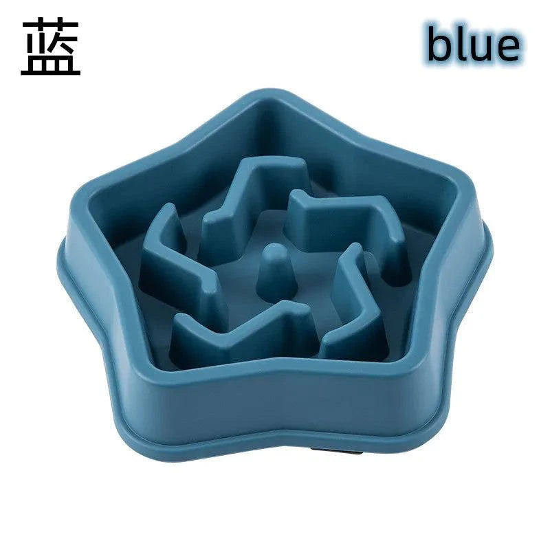 Slow Feed Pet Bowl: Healthy 🐾🥣⏳🐾 Slow Down Feeding for Healthier Dogs: The basic dog bowl features a unique maze design that separates food, slowing down the speed of pet feeding. This prevents SHOP ALL I WANTShop All I WantSlow Feed Pet Bowl