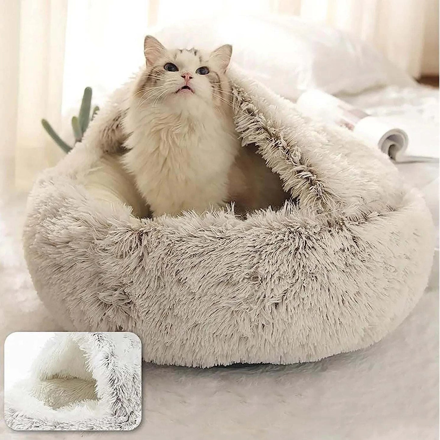 Soft Plush Round Cat or Dog BedIndulge Your Feline Friend with Our Soft Plush Round Cat or Dog Bed
Introducing our Soft Plush Round Cat Bed, the ultimate cozy retreat for your beloved feline compaSHOP ALL I WANTShop All I WantSoft Plush Round Cat