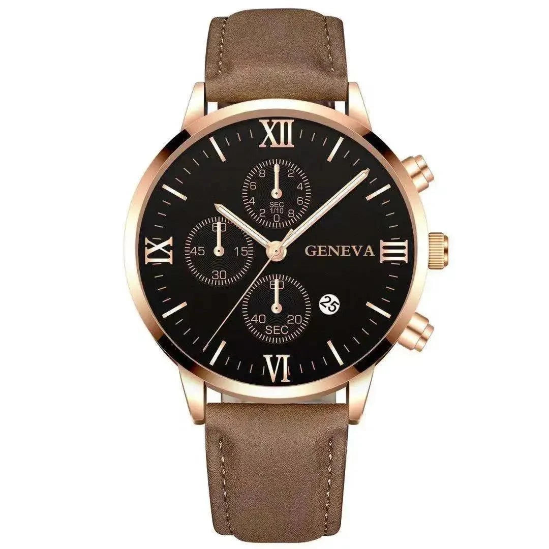 Men’s Black Quartz Watch | Fashion Round Roman Dial Sports Watch ⌚Stay stylish and punctual with this men’s black quartz watch featuring a classic round Roman dial. Designed for sports enthusiasts, this fashion-forward timepiece ofShop All I WantShop All I WantFashion Round Roman Dial Sports Watch ⌚
