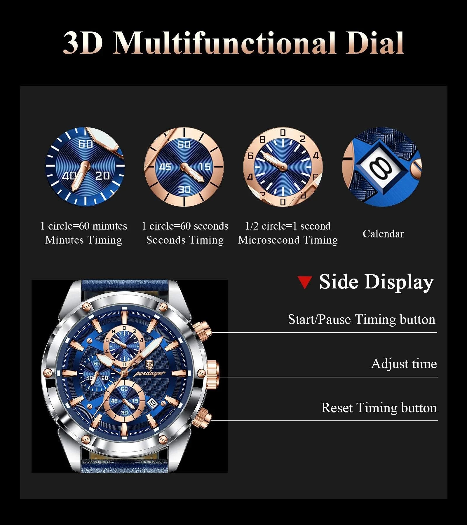 Elegant Men’s Quartz Watch – Waterproof Luminous Sports Timepiece withThe Elegant Men’s Quartz Watch offers both sophistication and functionality. Its waterproof design and luminous hands make it perfect for both daily wear and active Shop All I WantShop All I WantQuartz Watch – Waterproof Luminous Sports Timepiece