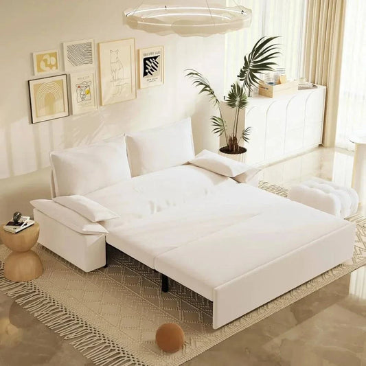3-in-1 Convertible Queen Bed Sofa Size: 33.1 x 70.1 x 36Transform your sitting room designs with this Size: 33.1 x 70.1 x 36 3-in-1 Convertible Queen Bed Sofa, the perfect blend of style and versatility for modern home deShop All I WantShop All I Want-1 Convertible Queen Bed Sofa