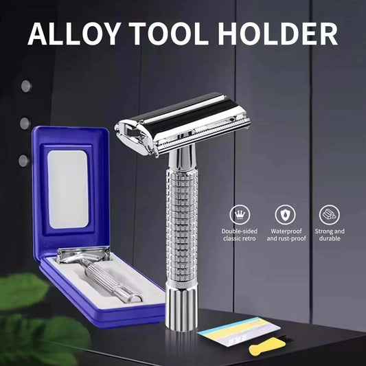 Men's Stainless Steel Folding Shaving Razor – Straight Razor with BladAchieve the perfect shave with the Men's Stainless Steel Folding Shaving Razor, designed for the discerning gentleman who values precision and style. This high-qualiShop All I WantShop All I WantStainless Steel Folding Shaving Razor – Straight Razor