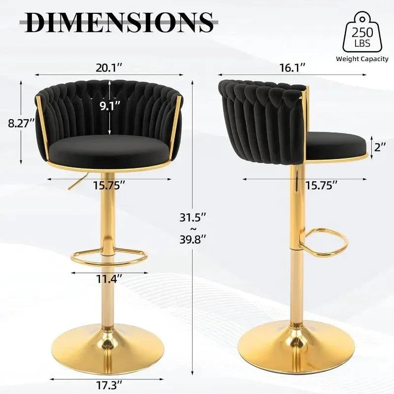 Bar Stools Set of 4, Velvet Swivel & Height Adjustable with Woven BackAdd a touch of natural elegance to your living room with this bamboo sideboard. Perfect for use as a shoe rack or a stylish storage solution, its sleek, modern desigShop All I WantShop All I Want4, Velvet Swivel & Height Adjustable