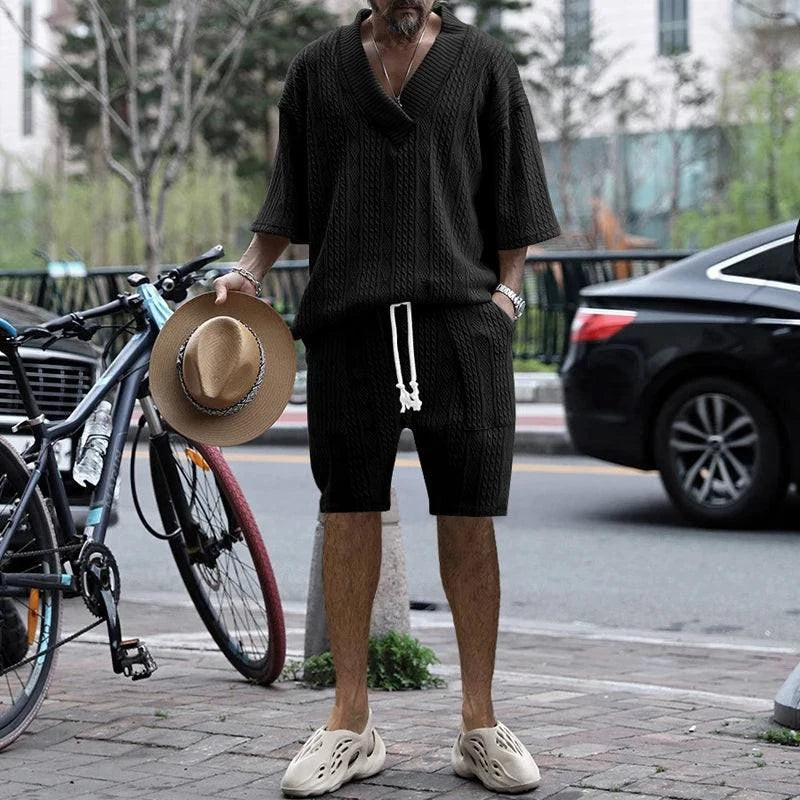New Summer Men's Set – Loose Casual Sports Suit, High-Quality Cotton JStep into summer with confidence in the New Summer Men's Set, designed for ultimate comfort and style. This two-piece sports suit features a loose fit, allowing for Shop All I WantShop All I WantSummer Men'