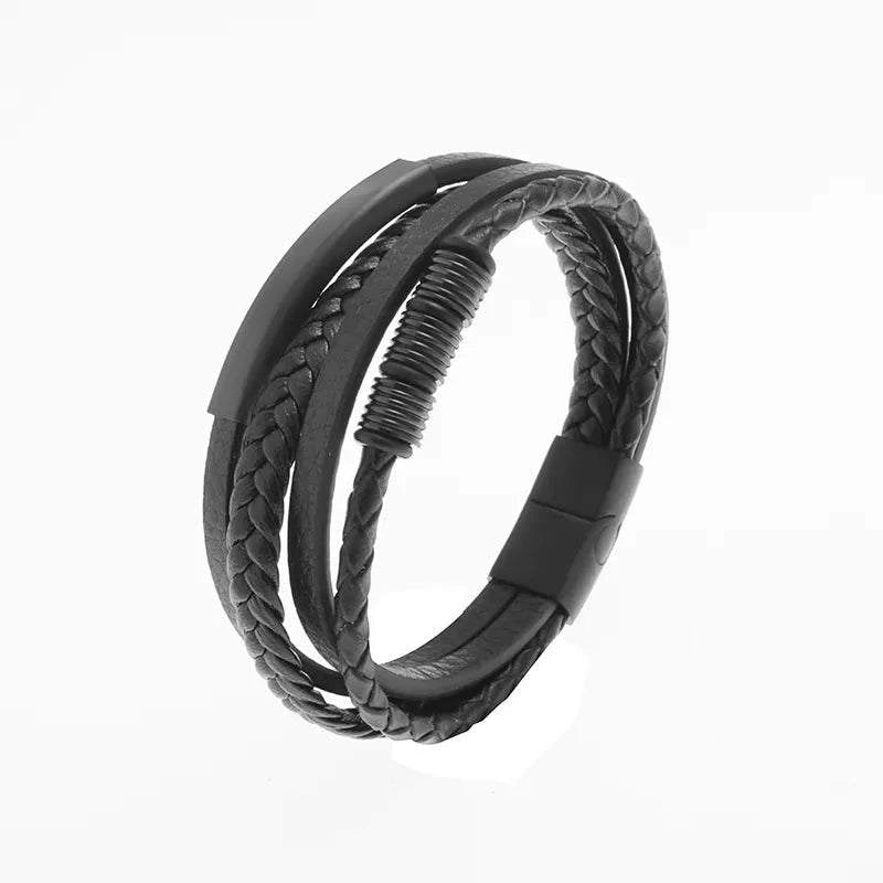 Classic Cross Leather Bracelet for MenIntroducing our Classic Cross Leather Bracelet for Men – where timeless design meets masculine elegance for a statement accessory.
🛡️ Symbolic Cross Design: The braSHOP ALL I WANTShop All I WantClassic Cross Leather Bracelet