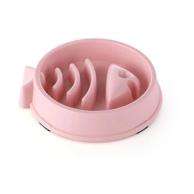 Slow Feed Pet Bowl: Healthy 🐾🥣⏳🐾 Slow Down Feeding for Healthier Dogs: The basic dog bowl features a unique maze design that separates food, slowing down the speed of pet feeding. This prevents SHOP ALL I WANTShop All I WantSlow Feed Pet Bowl