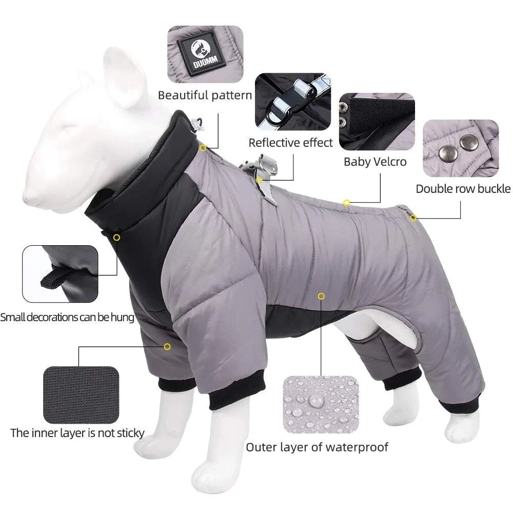 Stay Stylish and Warm: Reflective, waterproof, windproof winter jacketIntroducing the Reflective, Waterproof, Windproof Winter Jacket for French Bulldogs – the perfect blend of style and functionality to keep your furry friend warm andSHOP ALL I WANTShop All I WantStay Stylish