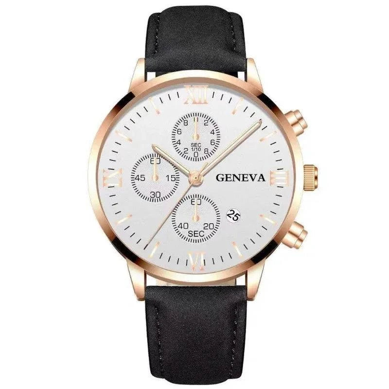Men’s Black Quartz Watch | Fashion Round Roman Dial Sports Watch ⌚Stay stylish and punctual with this men’s black quartz watch featuring a classic round Roman dial. Designed for sports enthusiasts, this fashion-forward timepiece ofShop All I WantShop All I WantFashion Round Roman Dial Sports Watch ⌚