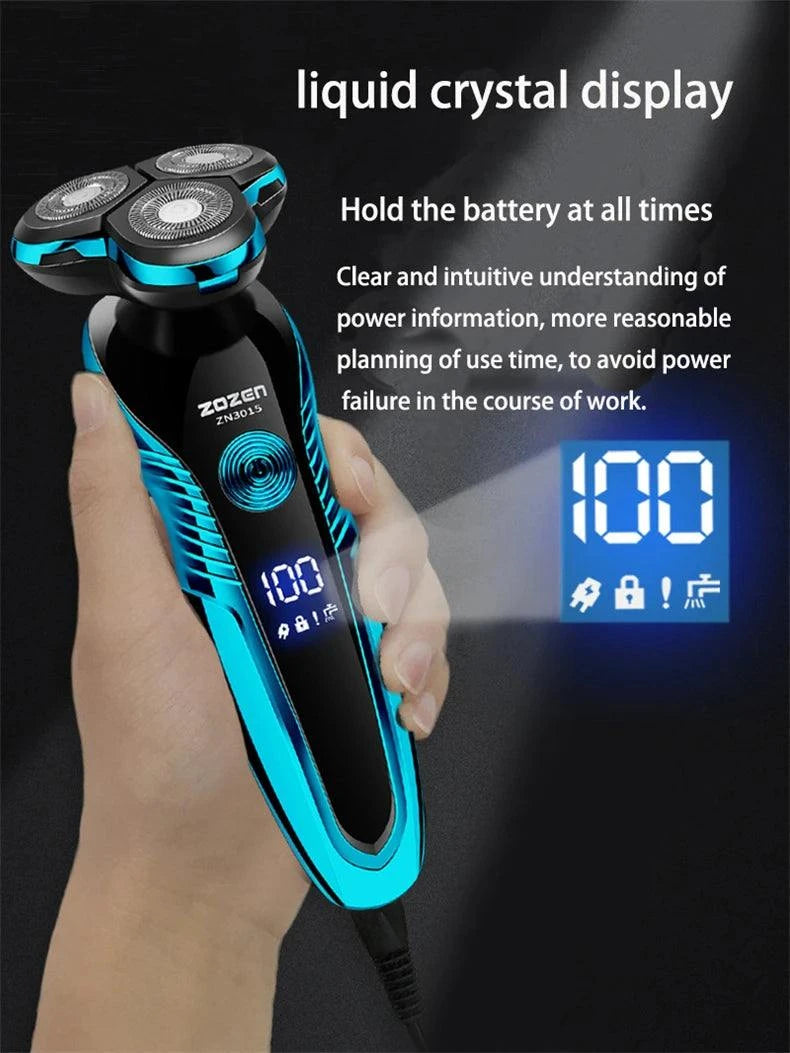 Electric Rechargeable & Washable Razor Shavor! 🔋💦Experience the ultimate grooming tool with the Electric Shaver. This rechargeable electric razor is designed for both wet and dry use, making it versatile for your sShop All I WantShop All I WantElectric Rechargeable