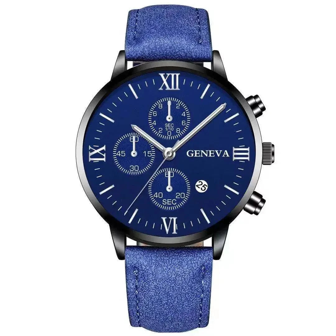 Men’s Black Quartz Watch | Fashion Round Roman Dial Sports Watch ⌚Stay stylish and punctual with this men’s black quartz watch featuring a classic round Roman dial. Designed for sports enthusiasts, this fashion-forward timepiece ofShop All I WantShop All I WantFashion Round Roman Dial Sports Watch ⌚